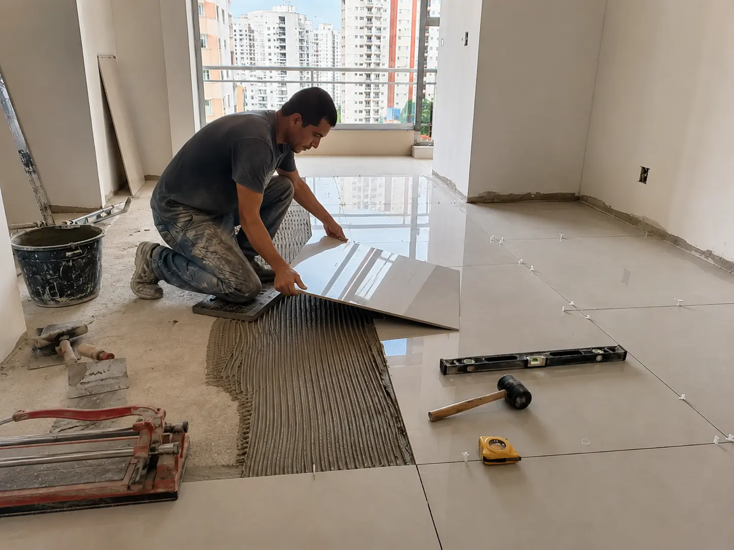 Colocação de porcelanato no Rio de Janeiro